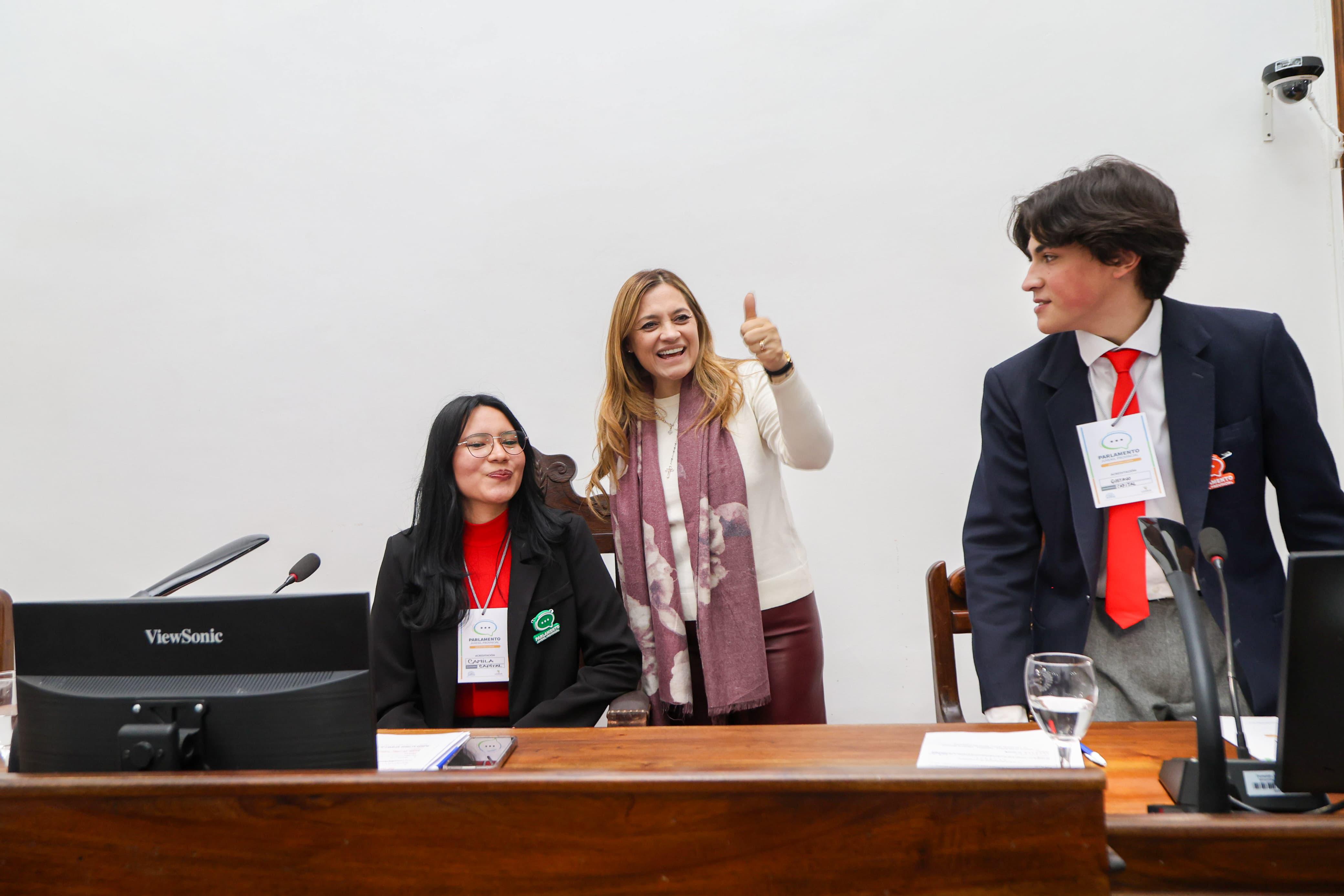 Juventudes protagonistas: debate, ideas y compromiso en la Legislatura