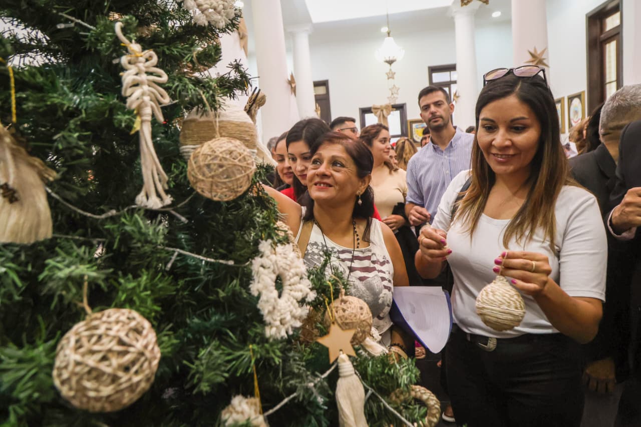 Se Encendió el “Arbolito Legislativo” como símbolo de unión y esperanza
