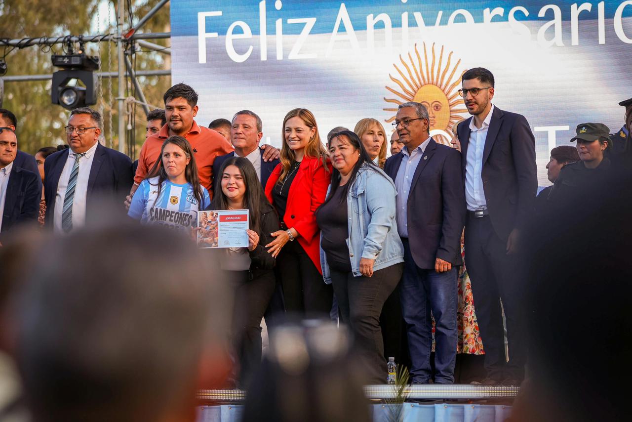 Nonogasta celebró sus 395 años con obras, apoyo a los clubes y acompañamiento a las familias